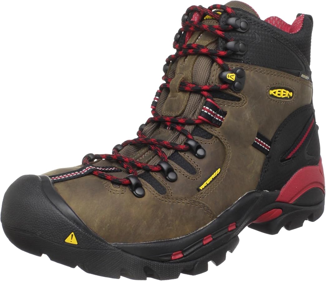 KEEN Utility Men's Pittsburgh 6 Inch Steel Toe Waterproof Work Boots by KEEN - American Made