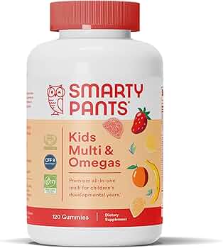 SmartyPants Kids Formula Daily Gummy Multivitamin 120 Count by SmartyPants - American Made