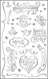 Mrs. Grossman's Wedding Seals Stickers by Mrs. Grossman's - American Made