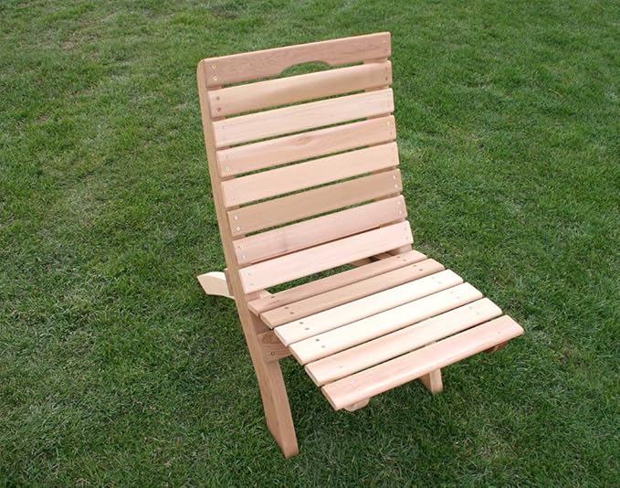 Creekvine Designs Cedar Traveling Style Folding Beach Chair by Creekvine Designs - American Made