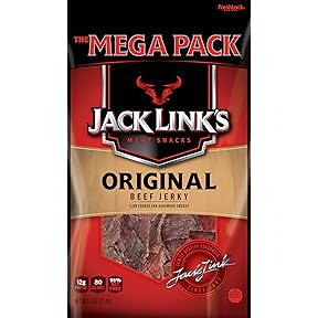 Jack Link's Beef Jerky, Peppered - 9 oz Bag by Jack Link's - American Made
