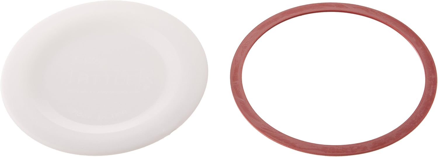 Tattler Reusable Wide Mouth Canning Lids and Rubber Rings 12-Pack by Tattler - American Made