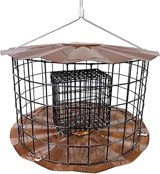 Erva Starling-Proof Double Suet Cake Feeder Copper Finish by Erva Tool - American Made