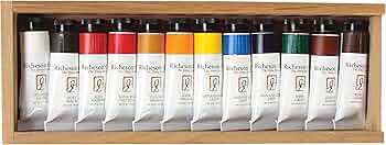 Jack Richeson 37-Ml Artist Oil Colors, Set of 12 by Jack Richeson - American Made