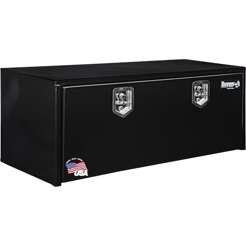 Buyers Products 1702310 Black Steel Underbody Truck Tool Box, 18x18x48 Inch by Buyers Products Company - American Made