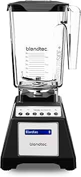 Blendtec Total Classic Original Blender WildSide+ 90 oz Jar Black by Blendtec - American Made