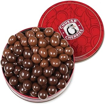 Chukar Cherries Classic Dark Chocolate Cherries Pack of 1 by Chukar Cherries - American Made