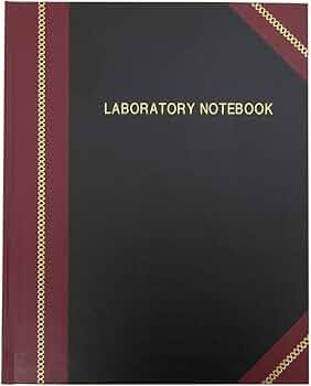 BookFactory Lab Notebook Professional Grade 96 Pages Ruled Format by BookFactory - American Made