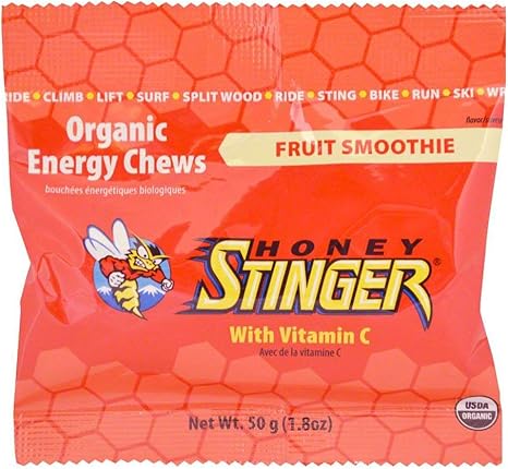 Honey Stinger Organic Fruit Smoothie Energy Chews 12-Pack by Honey Stinger - American Made