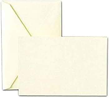 Crane and Co Ecru Correspondence Cards and Envelopes by Crane & Co. - American Made