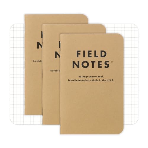 Field Notes Original Kraft Memo Books 3-Pack by Field Notes - American Made