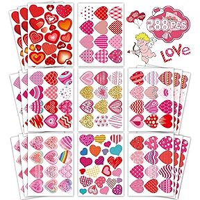 Mrs. Grossman's Multi Micro Hearts Stickers by Mrs. Grossman's - American Made