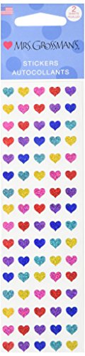 Mrs. Grossman's Multi Micro Hearts Stickers by Mrs. Grossman's - American Made