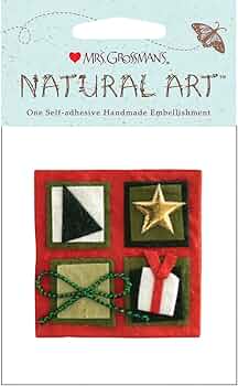 Mrs Grossmans Natural Art Stickers Tiny Blocks by Mrs. Grossman's - American Made