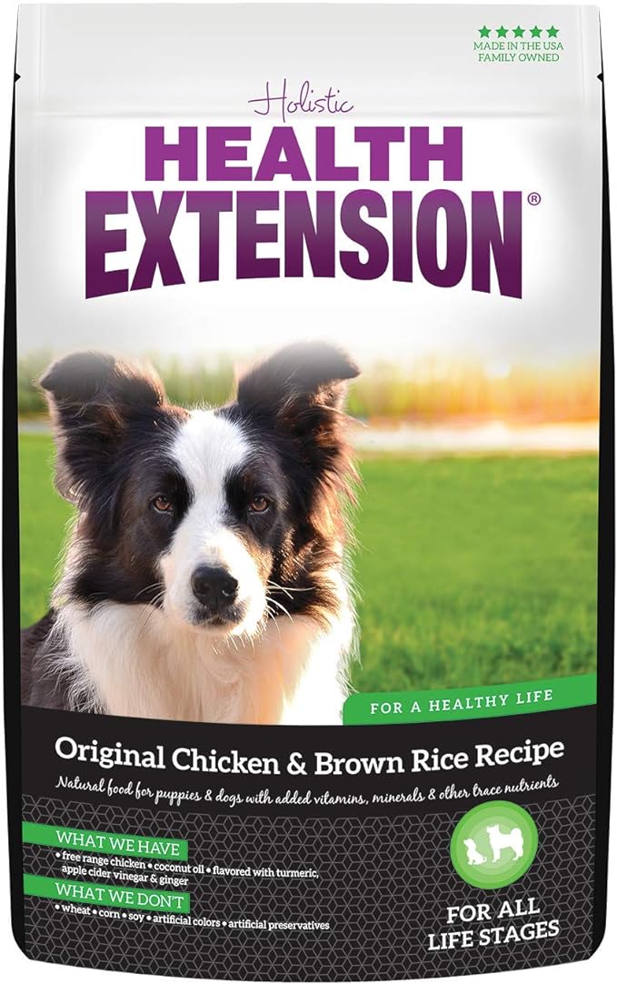 Health Extension Original Chicken & Brown Rice Dry Dog Food by Health Extension - American Made