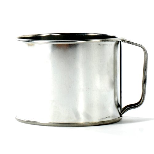 Jacob Bromwell Original Classic Non-Embossed Tin Cup Small by Jacob Bromwell - American Made