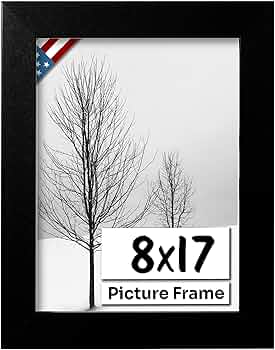 US Art Frames 18x24 Inch Black Metal Picture Frame by US Art Frames - American Made