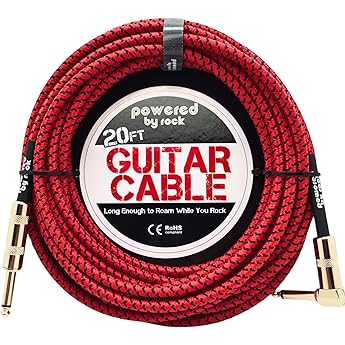 Rapco Horizon HOG-20B RoadHog Instrument Cable 20-Feet by Rapco Horizon - American Made