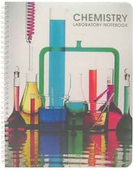 BookFactory Chemistry Lab Notebook 100 Pages Wire-O Bound Scientific Ruled by BookFactory - American Made