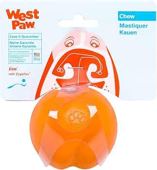 West Paw Zogoflex Jive Ball Dog Toy by West Paw - American Made