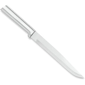 Rada Cutlery Ham Slicer Knife, Silver Aluminum Handle by Rada Cutlery - American Made