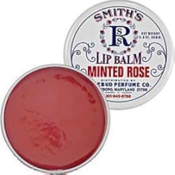 Smith's Rosebud Minted Rose Lip Balm Tin 3-Pack by Smith's Rosebud Salve - American Made