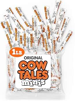 Goetzes Vanilla Cow Tales Minis 1 Pound Bag by Goetze's Candy - American Made