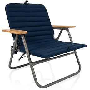 Telescope Casual Original Mini-Sun Chaise Folding Beach Chair, White by Telescope Casual - American Made