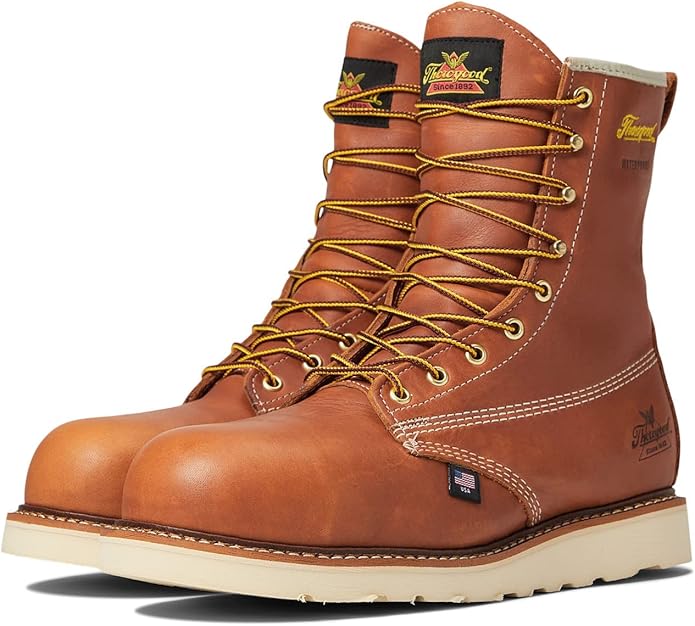 Thorogood American Heritage 8" Waterproof Composite Toe Work Boot by Thorogood - American Made