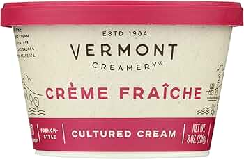 Vermont Creamery Creme Fraiche 8 Oz by Vermont Creamery - American Made