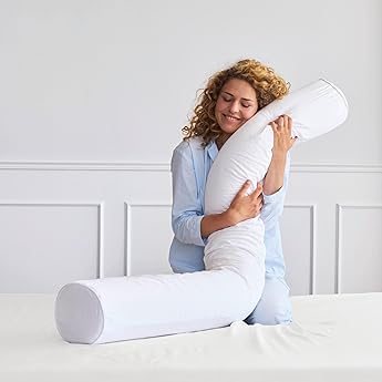 Luna Lullaby Luna Dream Full Body Pillow Ivory Dot by Luna Lullaby - American Made