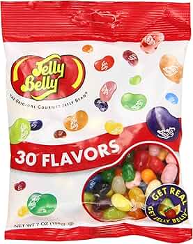 Jelly Belly 30 Assorted Flavors Jelly Beans 7 Ounce by Jelly Belly - American Made