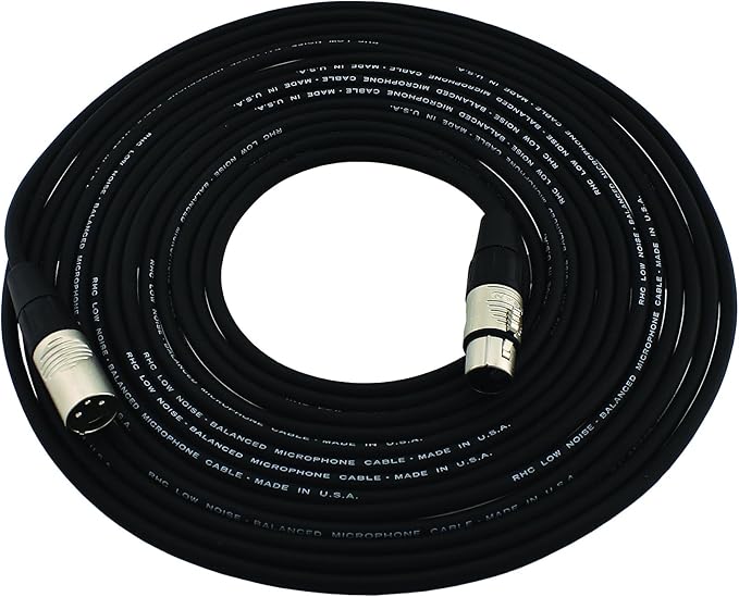 Rapco Horizon RM1-30 Stage Series Microphone Cable 30-Feet by Rapco Horizon - American Made