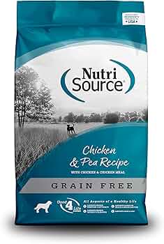 NutriSource Chicken and Rice Dry Dog Food, 30 lb by NutriSource Pet Foods - American Made