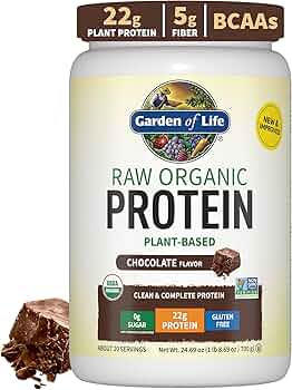 Garden of Life Organic Vegan Protein Powder Chocolate by Garden of Life - American Made