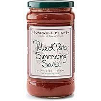 Stonewall Kitchen Pulled Pork Simmering Sauce 21 oz by Stonewall Kitchen - American Made
