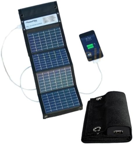 PowerFilm Solar USB+AA Solar Charger by PowerFilm Solar - American Made