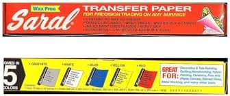 Saral Transfer Tracing Paper Blue Non-Photographic 12.5 in x 12 Ft Roll by Saral Transfer Paper - American Made