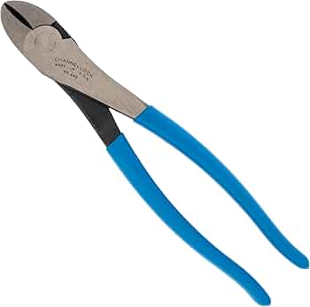 Channellock 449 9.5-Inch High Leverage Curved Diagonal Cutting Pliers by Channellock - American Made