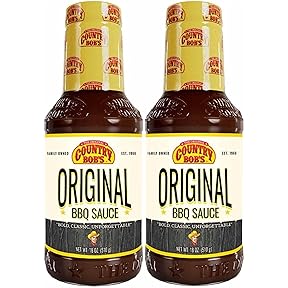 Country Bob's All Purpose Sauce 13 oz Pack of 6 by Country Bob's - American Made