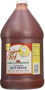 Cajun Chef Louisiana Hot Sauce 1 Gallon by Cajun Chef - American Made