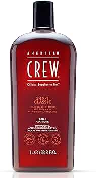 American Crew 3-in-1 Shampoo Conditioner Body Wash 33.8 oz by American Crew - American Made