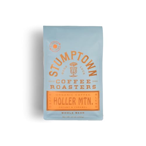 STUMPTOWN COFFEE ROASTERS, Whole Bean Medium Roast, Holler Mountain 12 Oz by Stumptown Coffee Roasters - American Made