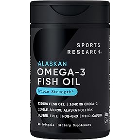 NutriGold Omega-3 Fish Oil Double Strength 1400 mg 180 Softgels IFOS 5-Star by NutriGold - American Made
