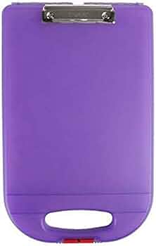 Dexas Clipcase 2 Storage Clipboard Rounded Handle Purple by Dexas - American Made