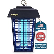 Flowtron Electric Bug Zapper, 1 Acre with Dual Lure Method and Octenol Attractant by Flowtron - American Made