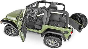 BedRug Jeep Wrangler TJ Cargo Liner Kit 4-Piece 1997-2006 by BedRug - American Made