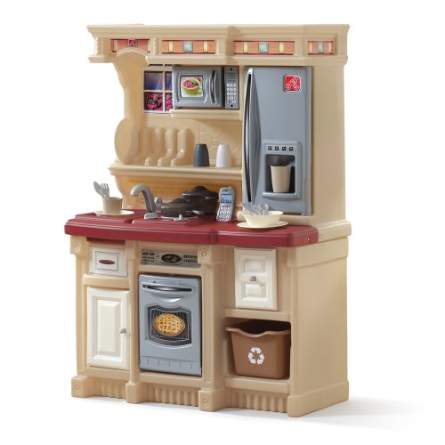 Step2 LifeStyle Custom Kitchen Playset Red by Step2 - American Made