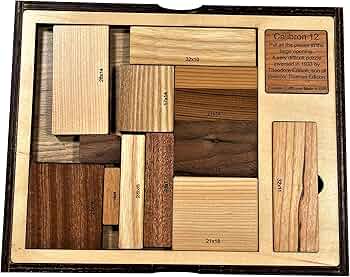 Creative Crafthouse Calibron 12 Wooden Brain Teaser by Creative Crafthouse - American Made