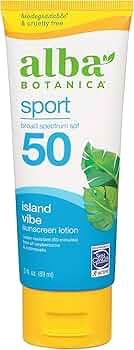 Alba Botanica Sport Sunscreen SPF 50 Island Vibe 3oz by Alba Botanica - American Made